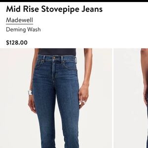 Madewell Stovepipe jeans